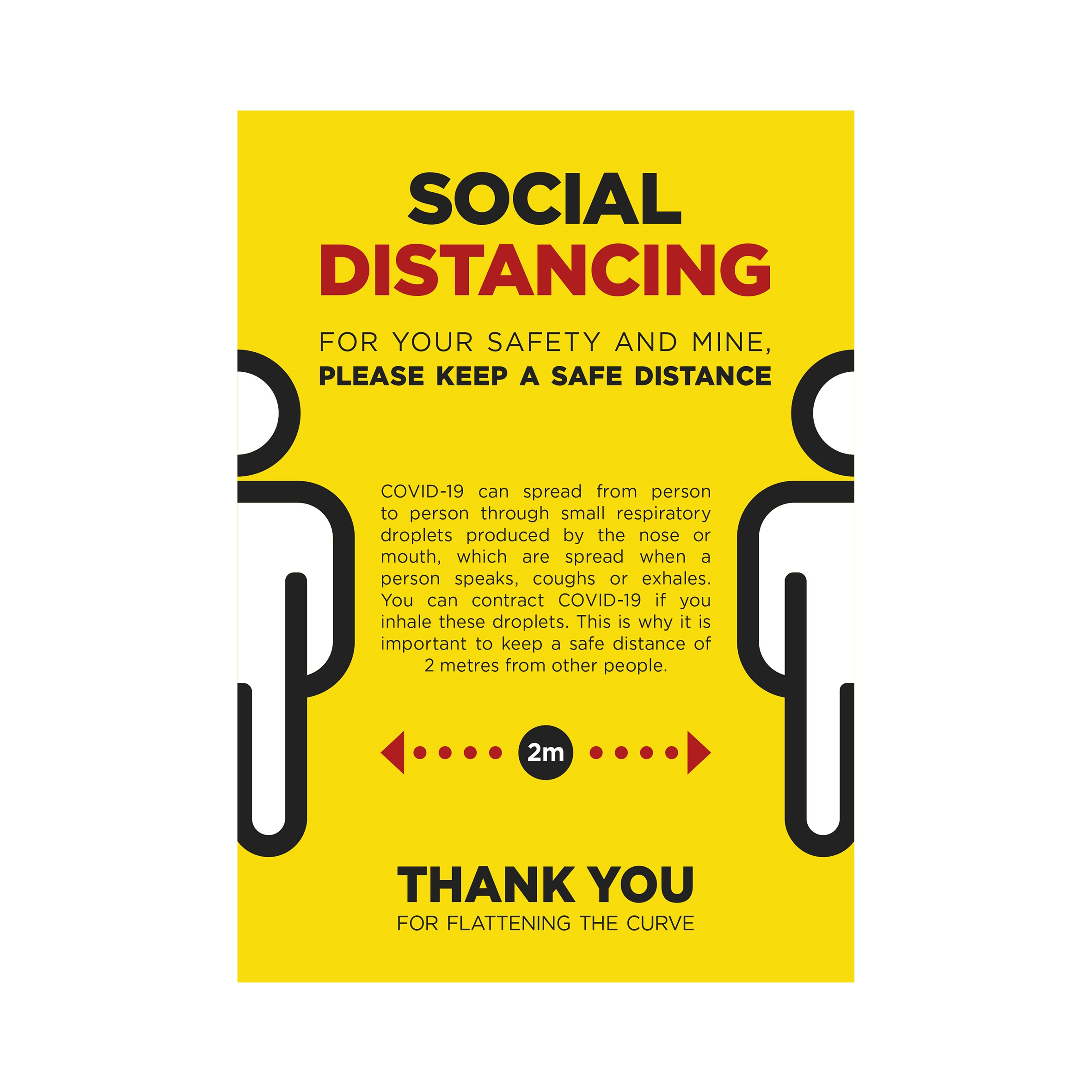 A2 Social Distance Poster Pack | AZULWEAR