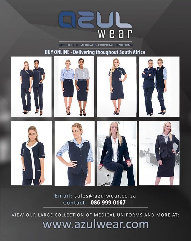 The Uniform Connection Range  Azulwear Cape Town, South Africa